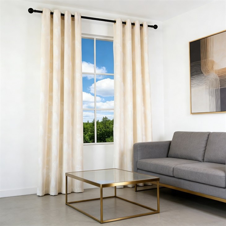 Simple Cloud-Mountain Jacquard Curtains suppliers