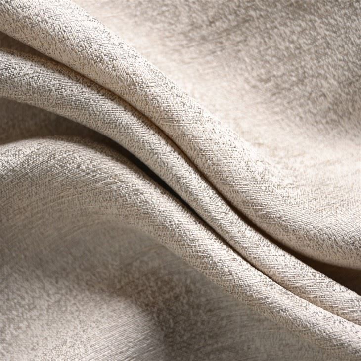 Oatmeal Gray-striped Cationic Jacquard Curtain Fabrics