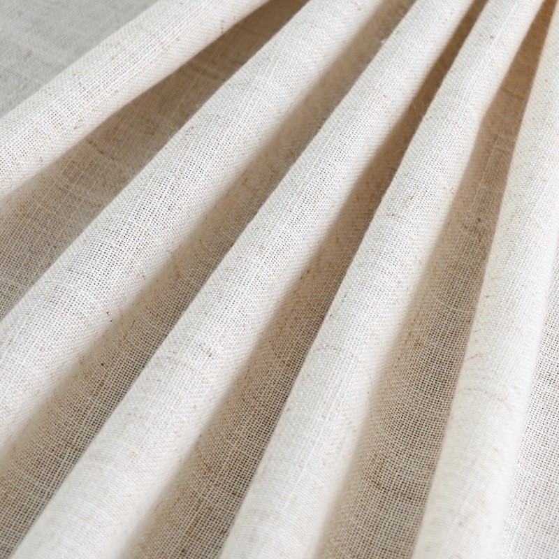 Soft Light Imitation Linen Curtain Fabrics suppliers