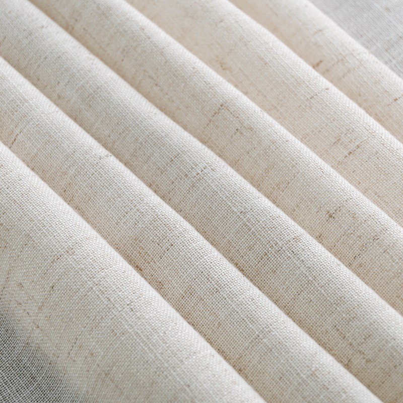 Anlemew ya Liwawa ya Imitasyon na Tela na Kurtina na Linen